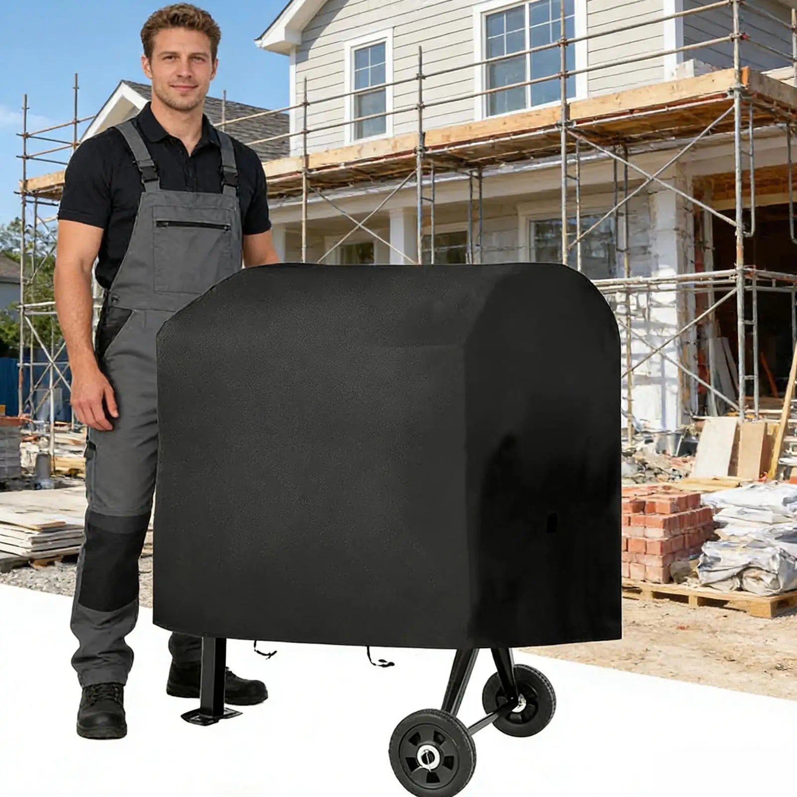 Concrete Mixer Cover Outdoor Waterproof UV Resistant Dustproof Oxford