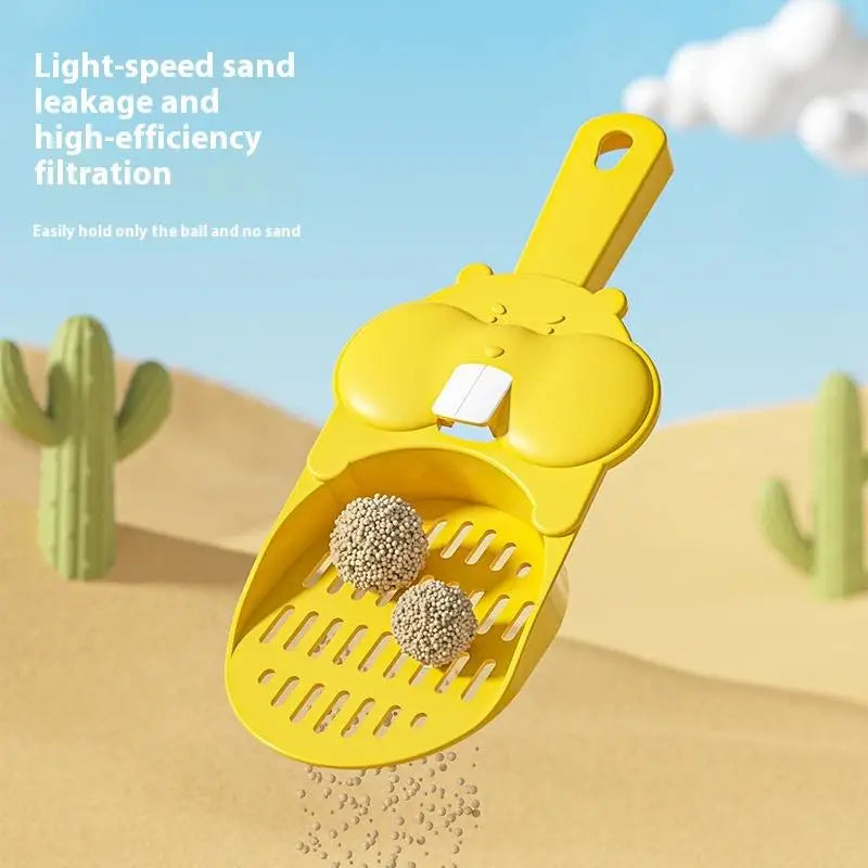 2Pcs Cute Portable Small Hamster Squirrel Small Animal Litter Shovel Toilet Sand Scooper Cleaning Shovel Pet Cleaning Supplies Zpaxo