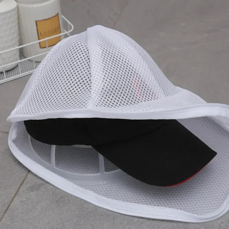 Hat Washing Bag – Anti-Deformation Mesh Laundry Protector