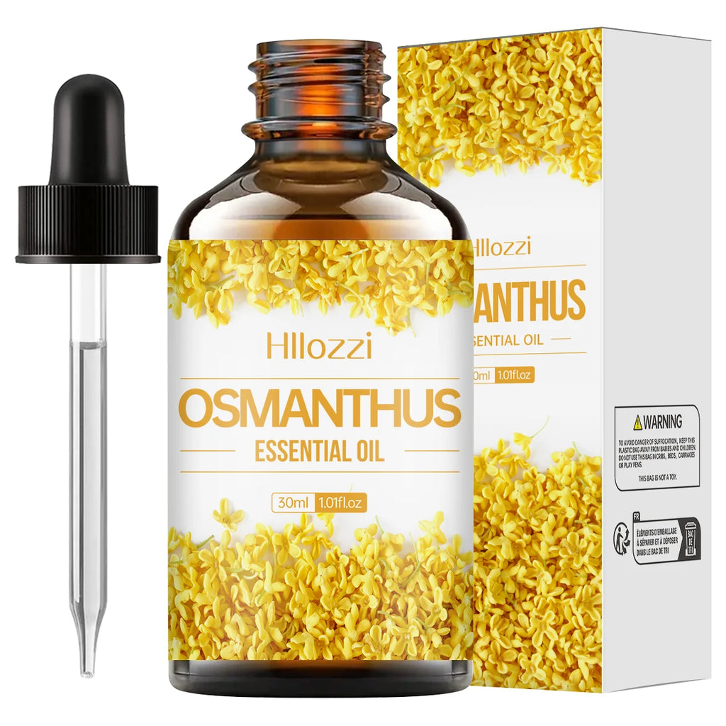 100ml/60ml/30ml Osmanthus essential oil Plant essential oil Pure essential oil Humidifier Aromatherapy Soap DIY Production Zpaxo 30ML OSMANTHUS Other