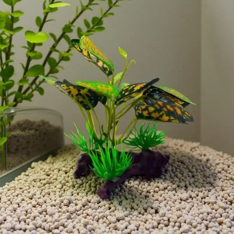 Artificial Underwater Plant Aquariums Fish Tanks Seaweed Decoration Water Grass Viewing Decorations for Home Zpaxo