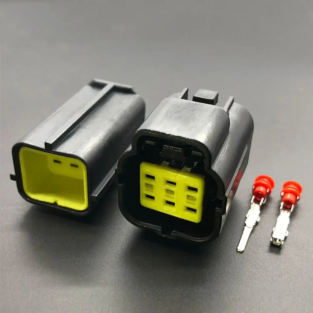 Motorcycle Ebike Line Docking Terminal Plug Kits Truck Socket Car Zpaxo 6 Pin
