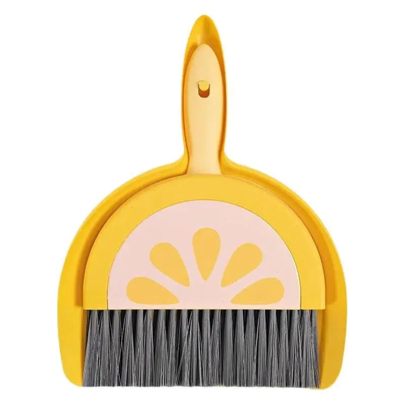 Desktop mini broom set tools, small broom for desk, office desk and dining table, dustpan combination Zpaxo