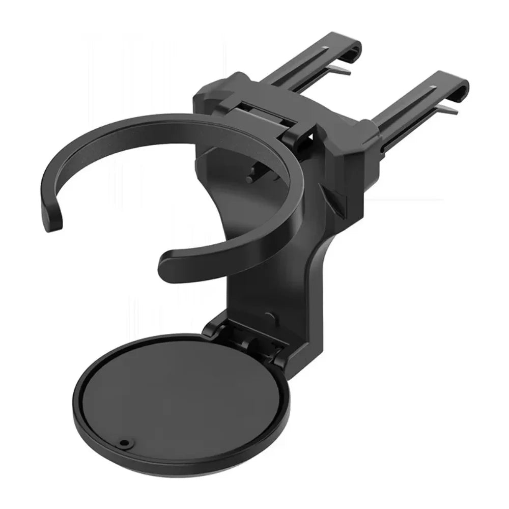 Foldable Car Air Vent Cup Holder – Multi-Use Drink Stand Car Cup Holder Zpaxo black