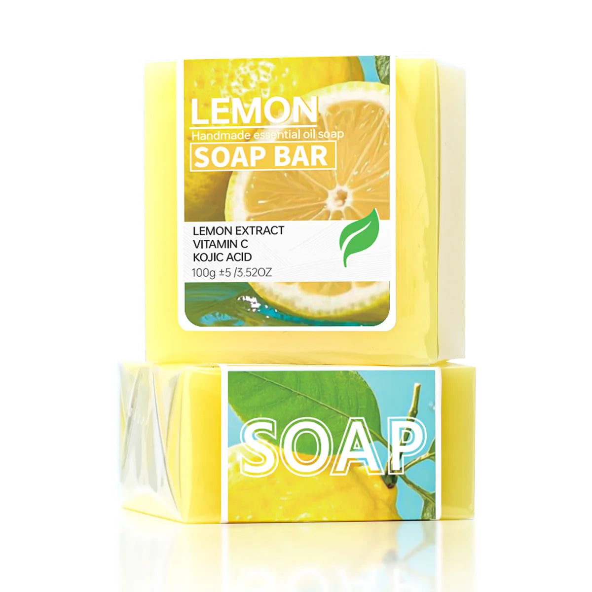 Lemon Vitamin C Brightening Soap with Quercetin – Cleansing Bar Brightening Bar Soap Zpaxo Lemon