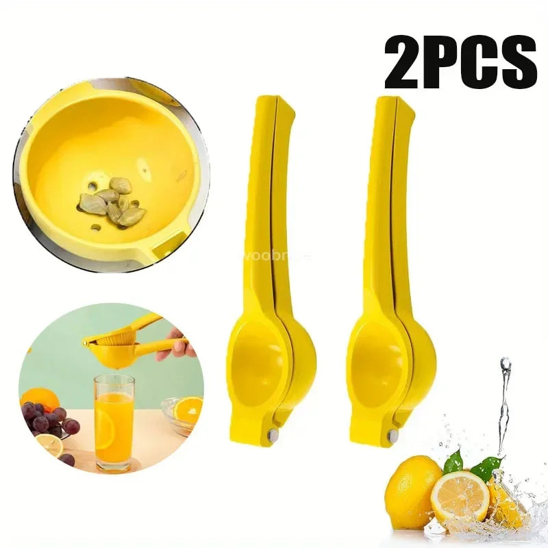 Manual Lemons Press Lemon Squeezer Kitchen Tool for Citrus Lemon Can Be Washed with Dishwasher Manual Juicer Lemon Lime Juicer Zpaxo 2PCS