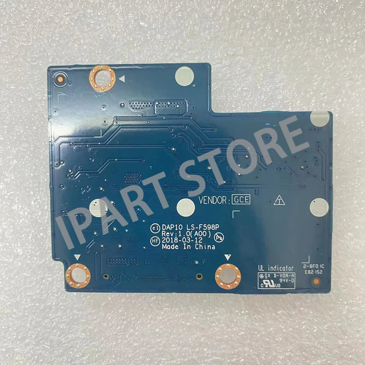 DAP10 LS-F598P DELL Precision 7530 7540 M7530 Battery Connector Board