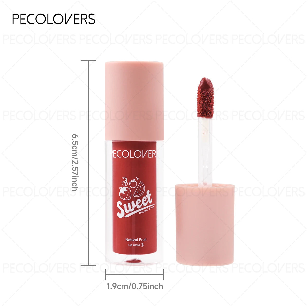 1PC Waterproof Moisturizing Lip Gloss, Mirror Luster, Jelly Lip with Sparkling Dew, Durable Waterproof And Stain-Resistant Zpaxo