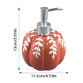 Pumpkin Soap Dispenser Kitchen Refillable Ceramic Funny Halloween