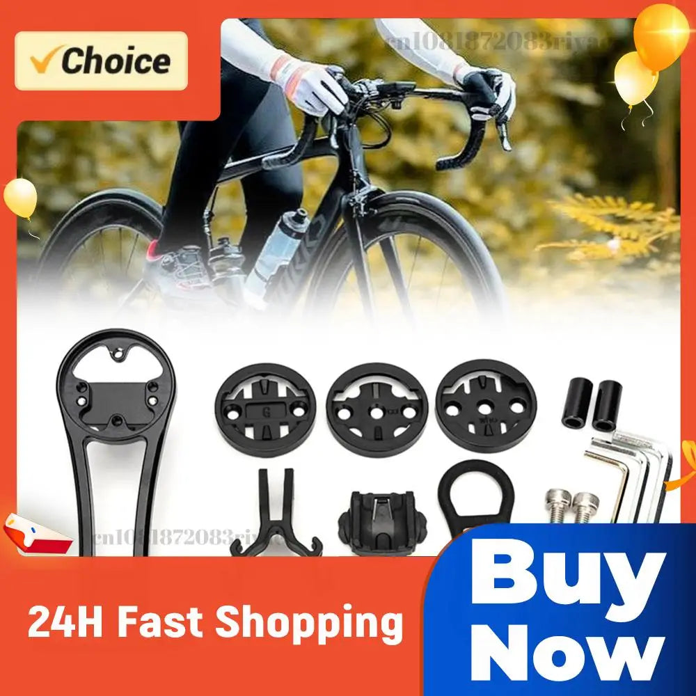 Adjustable Bike Handlebar Speedometer Mount Bicycle Stem Computer