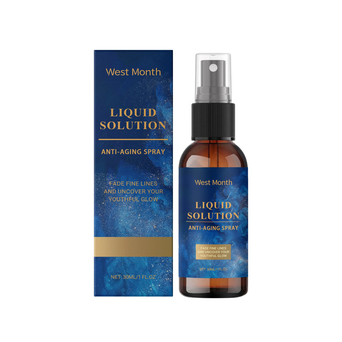 Anti Aging Facial Serum Firming Lifting Fade Fine Lines Deep Moisturizing Whitening Anti Dark Circles Wrinkle Remover Face Cream Zpaxo 30ml Hydrating spray