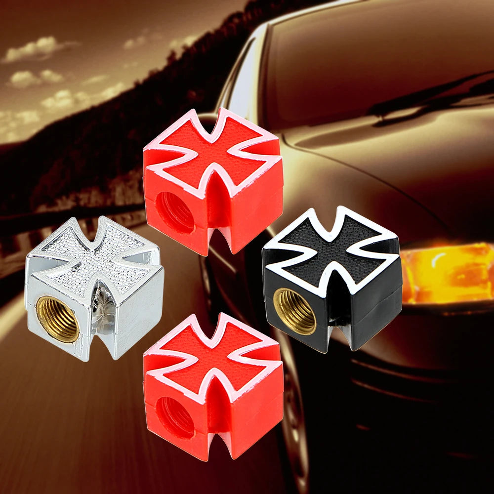 Car Styling Bicycle Motorcycle Wheel Tyre Stem Air Caps Tire Valve