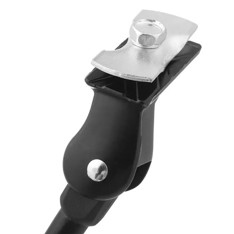 Adjustable Bike Kick Stand Heavy Duty Alloy Foot for Mountain Sports Bicycle Prop Black/Silver Zpaxo