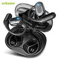 Open Ear Earbuds Bluetooth Headphones Wireless 60Hrs Playtime Hifi