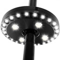 28 LEDs Patio Umbrella Light Parasol Beach 3 Brightness Modes Garden