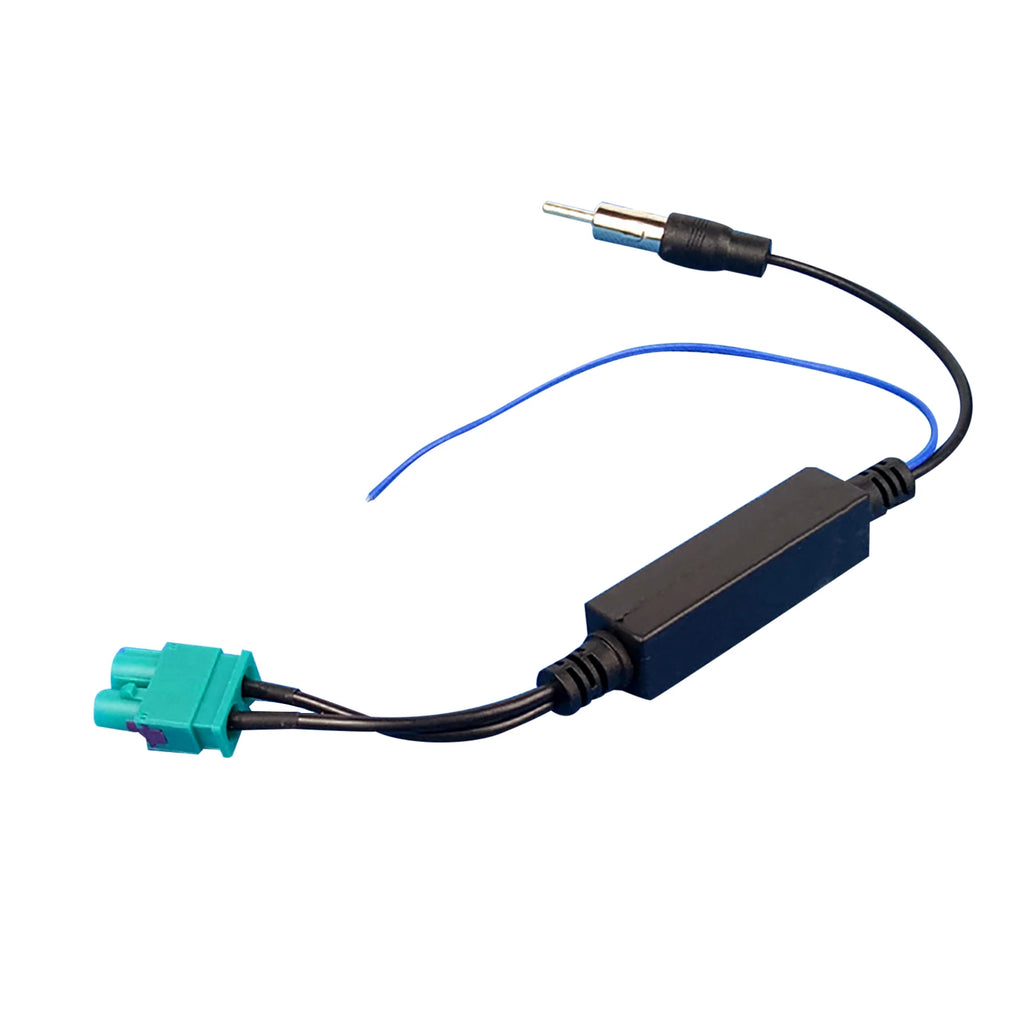 Car Dual FAKRA RF Radio Antenna Adapter Amplifier Volkswagen Head