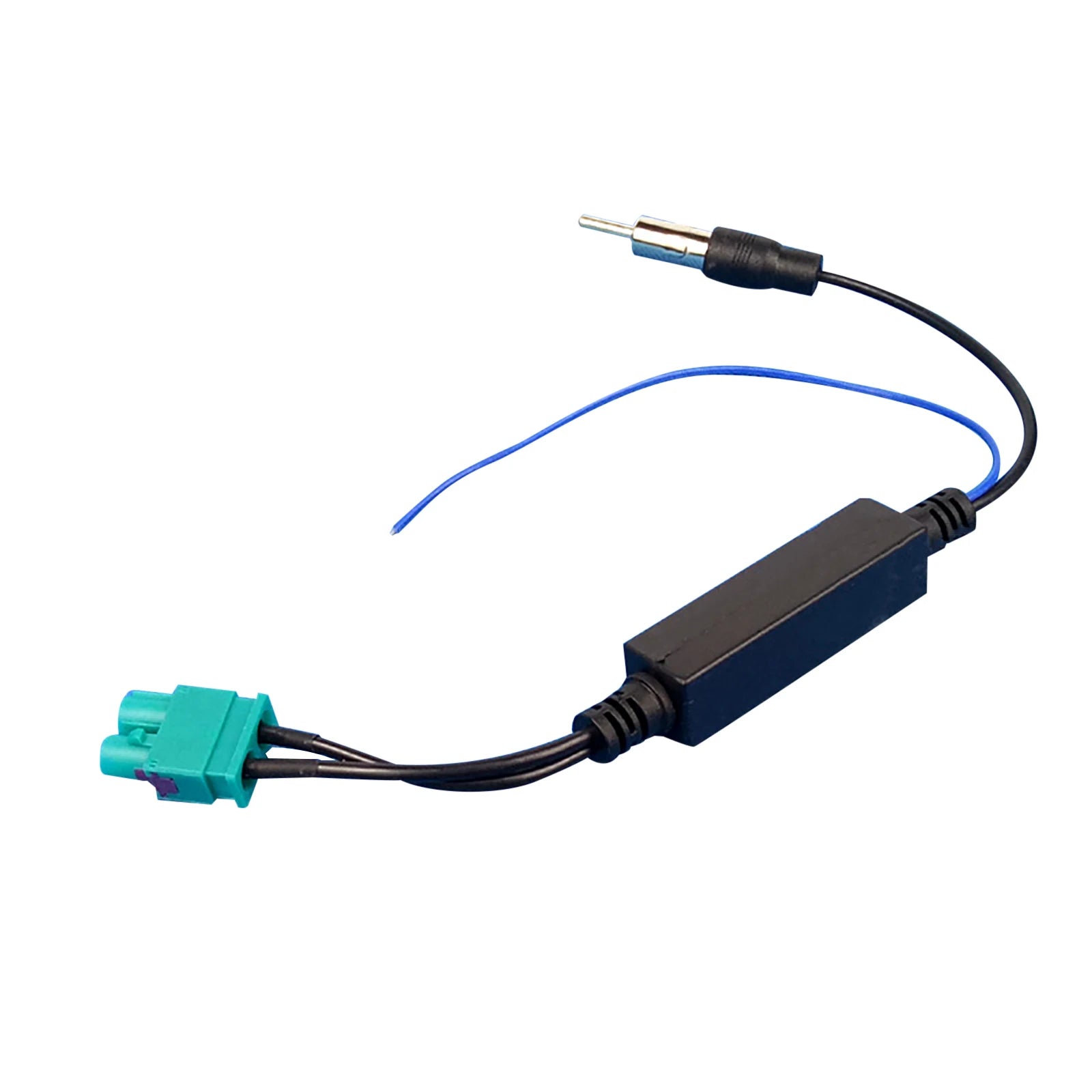 Car Dual FAKRA RF Radio Antenna Adapter Amplifier Volkswagen Head
