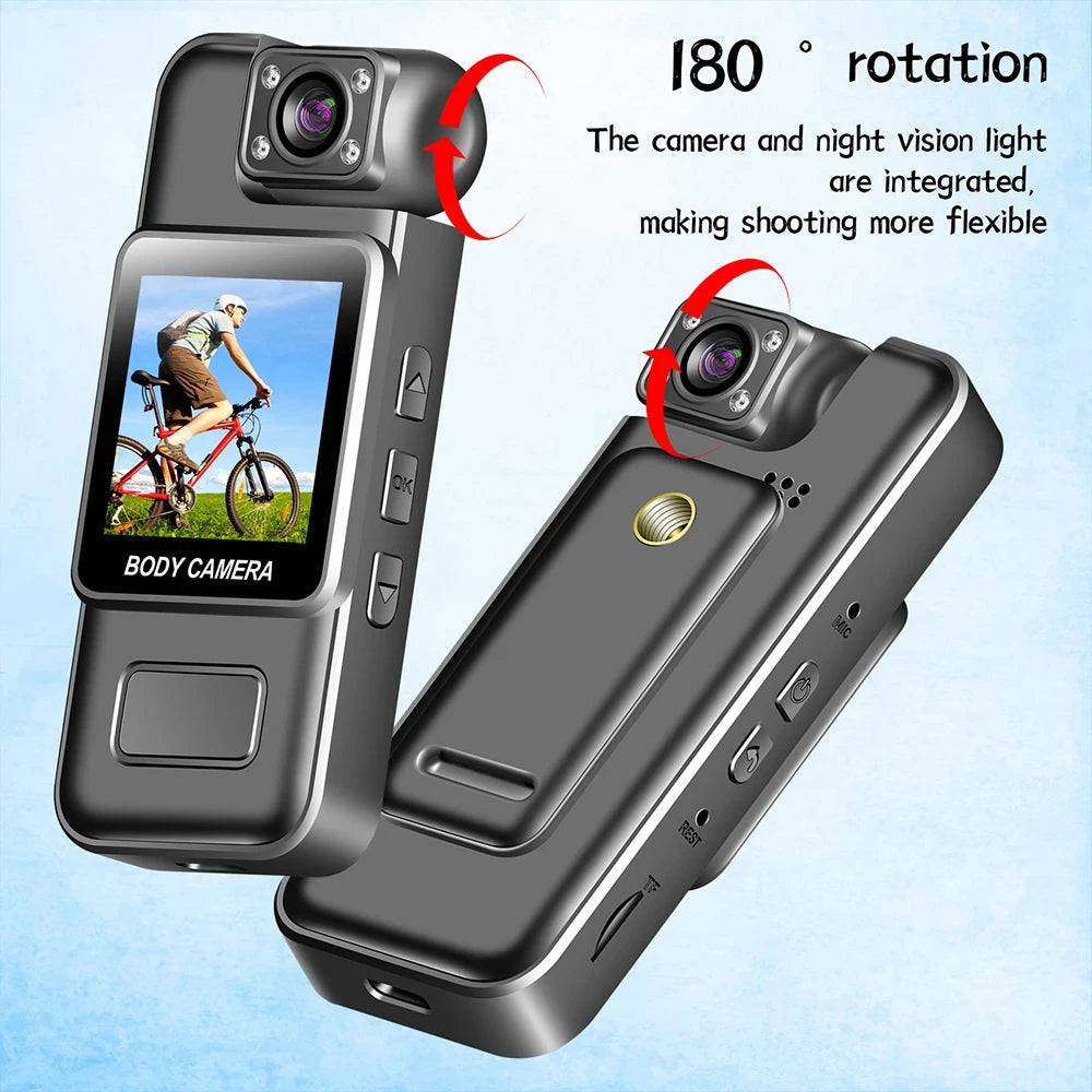 Ultra HD 4K WiFi Mini Camera Portable Digital Video Recorder Police Body Cam Infrared Night Vision Sports DV Small Camcorder Zpaxo