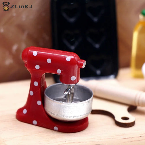 ▶1PCS 1:12 Dollhouse Miniature Simulation Red Furniture Home Model Decor Toy Doll House Accessories Zpaxo