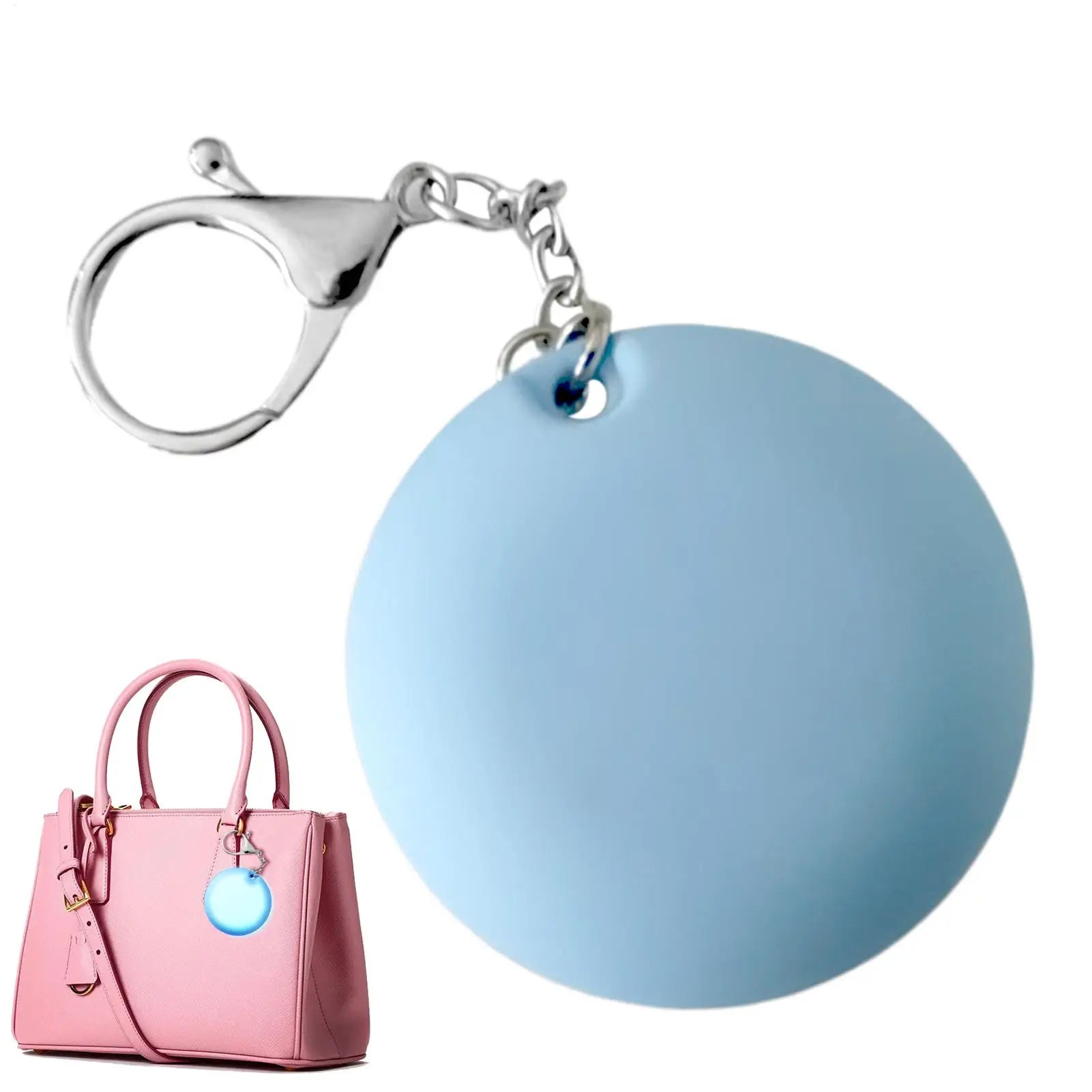 Rechargeable LED Purse Light Clip Touch Sensor Mini Flashlight Women