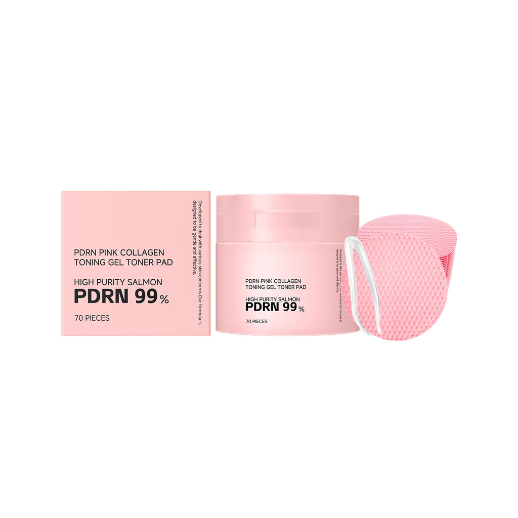 Hoygi PDRN Collagen Toner Pads – Brighten, Firm & Hydrate 70pc Toner Pads Zpaxo 70pcs boxed