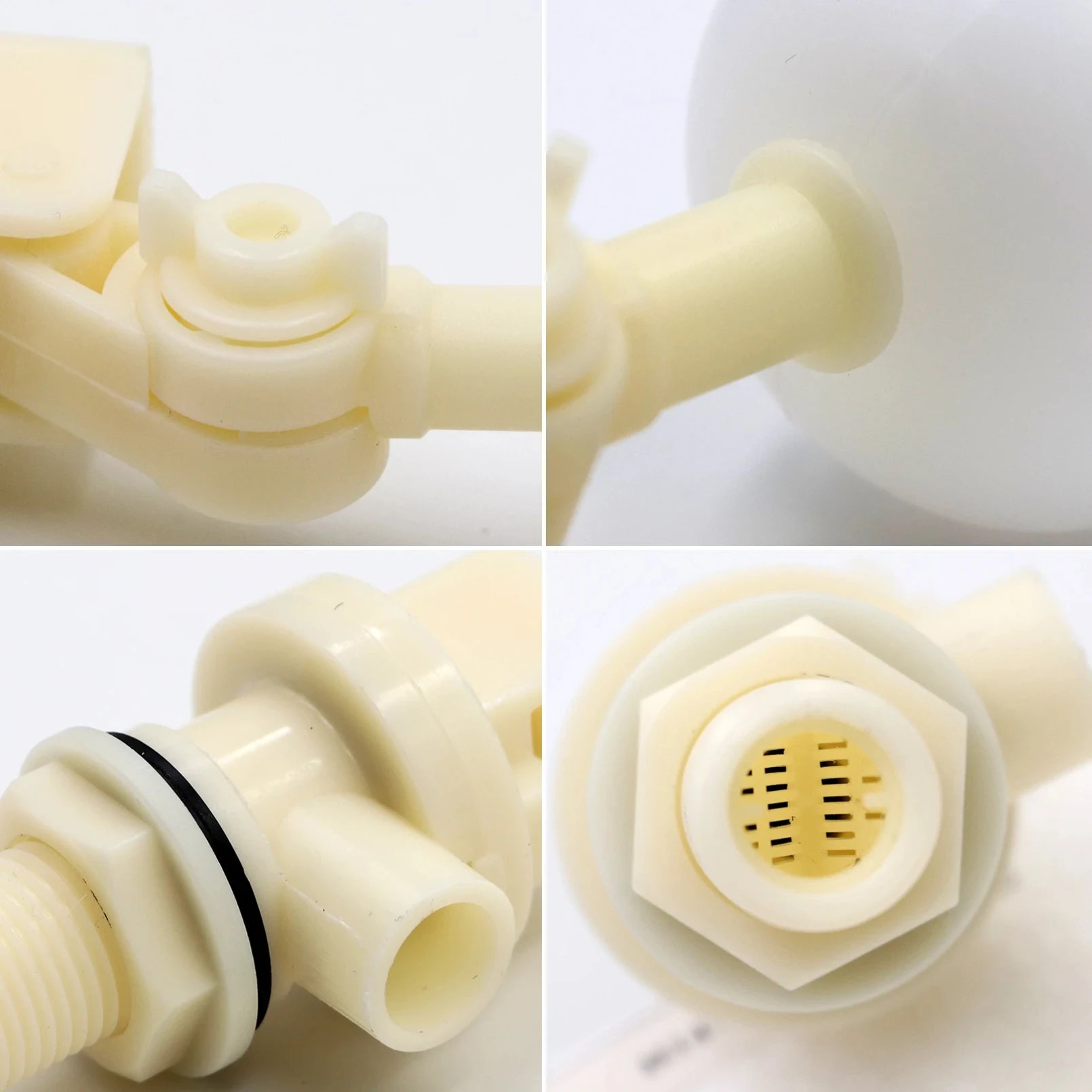 3Pcs Cattle Water Float Valve 1/2" for Automatic Water Bowl Horse Goat Sheep Pig Dog Water Trough Farm Livestock Supplies Zpaxo