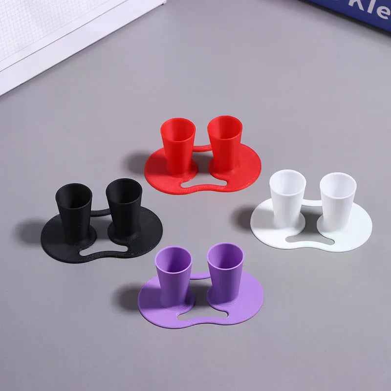 Inverted Glue Bottle Stand Holder Non-slip Base Office And Home Storage Unit For Glue Bottles Drip-free Stain-proof Design Tool Zpaxo