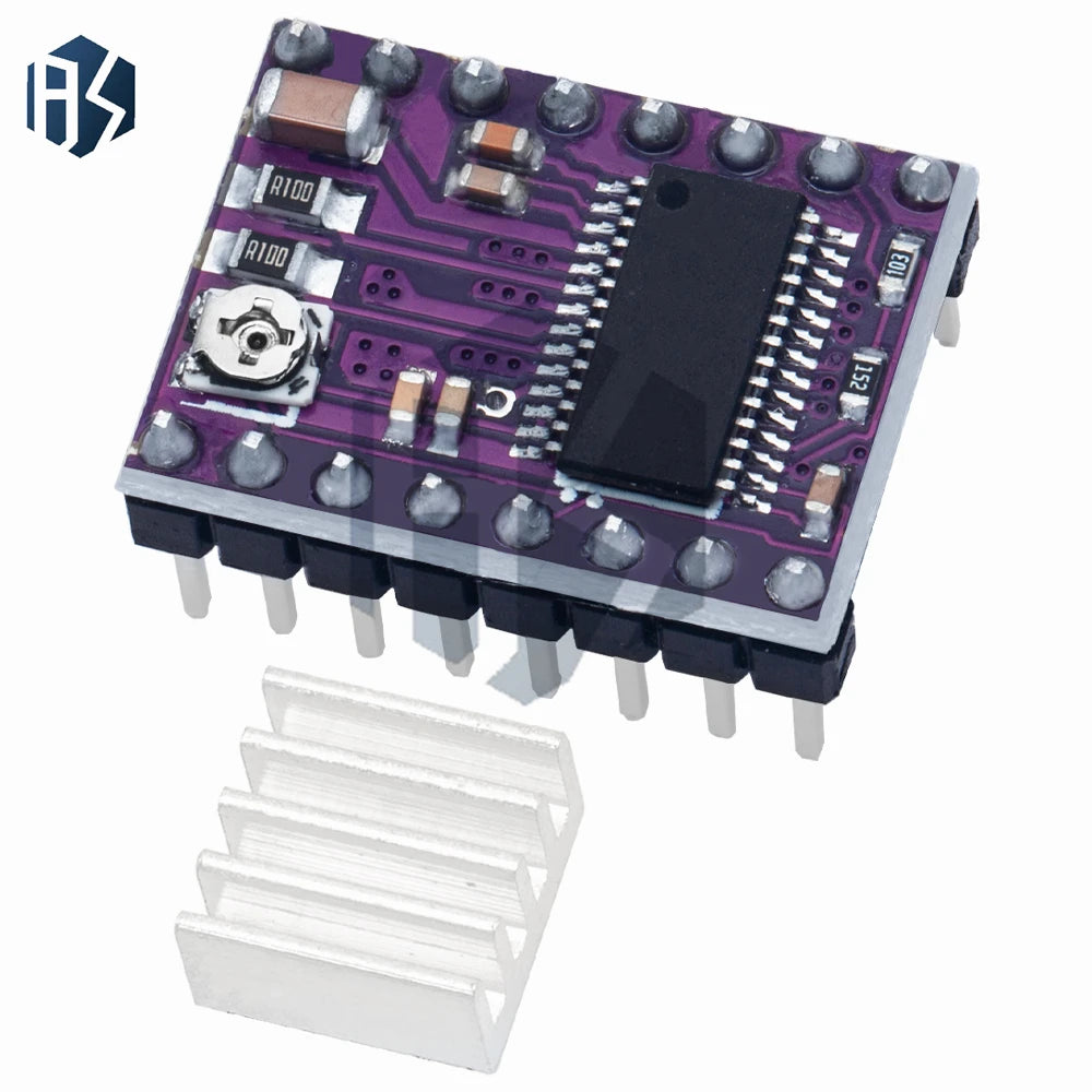3D Printer Dual Mode Stepper Motor Driver Board A4988 DRV8825 AT2100 Zpaxo
