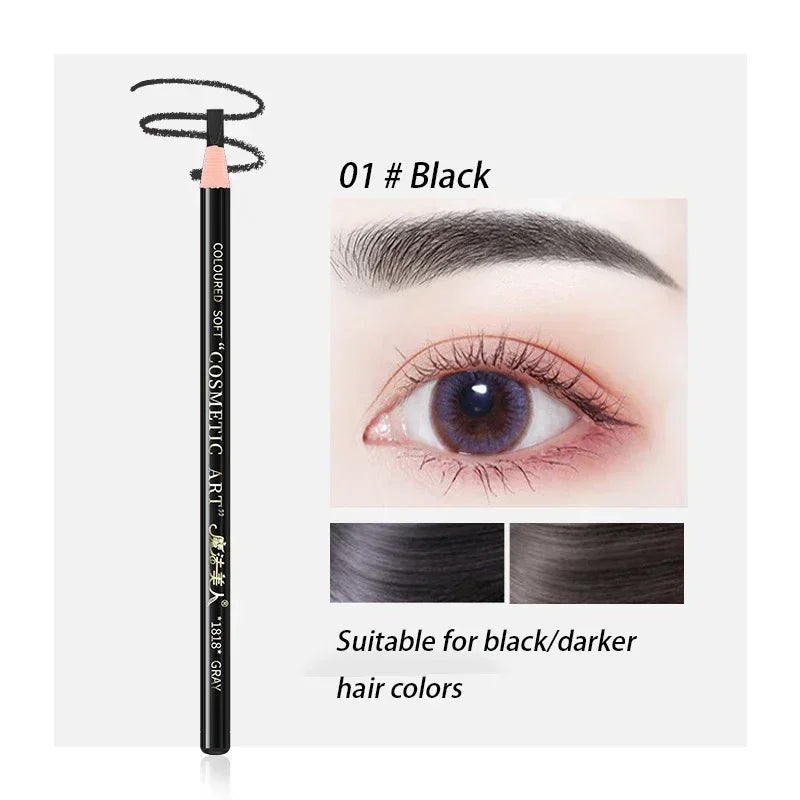 Eyebrow Pencil Waterproof Eyebrow Enhancers Long Lasting Brow Cosmetics Professional Makeup Brow Lift Feather Eyebrow Pencil Zpaxo 01