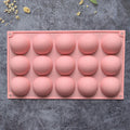 Lotion Bar Square Rectangle Reusable Silicone Soap Making Molds Mold Zpaxo Pink