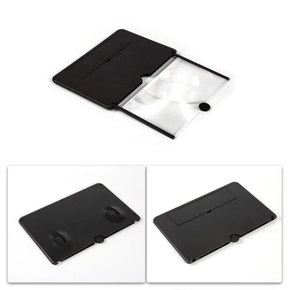 10 inch 3D Phone Screen Magnifying Amplifier Portable Mobile Cinema Display Enlarged Magnifier Expander Foldable Phone Holder Zpaxo