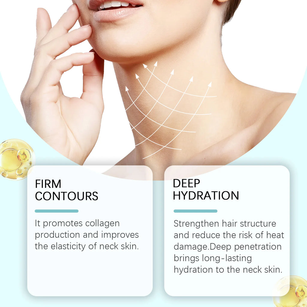 5/10Pcs Collagen Neck Patch Neck Lines Remover Masks Lifting Firming Neck Skin Elastic Moisturizing Skin Care Neck Patch Zpaxo