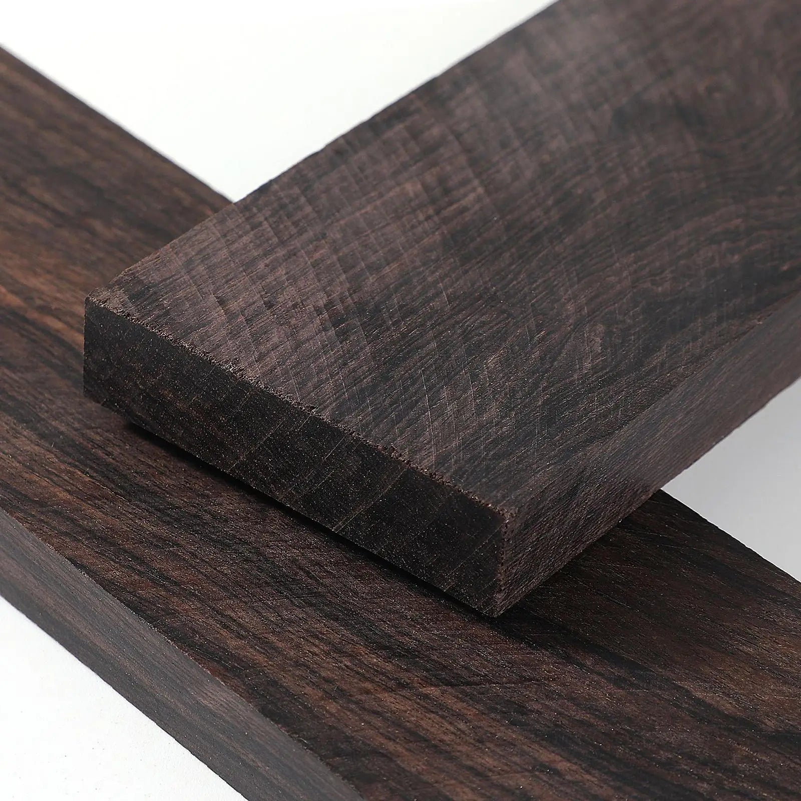 Blackwood Lumber Wood Blank Fade Resistant Plate Hardwood Material for DIY Guitar Bridge Music Instrument Electric Guitar Crafts Zpaxo