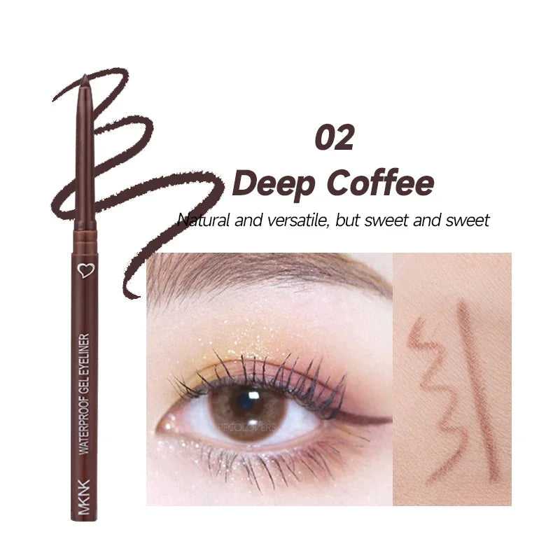 Waterproof Matte Eyeliner Pen, Quick Dry, Long-Lasting, Smooth Application, Perfect For Versatile Eye Makeup, Beauty Cosmetics Zpaxo 02 REFILL