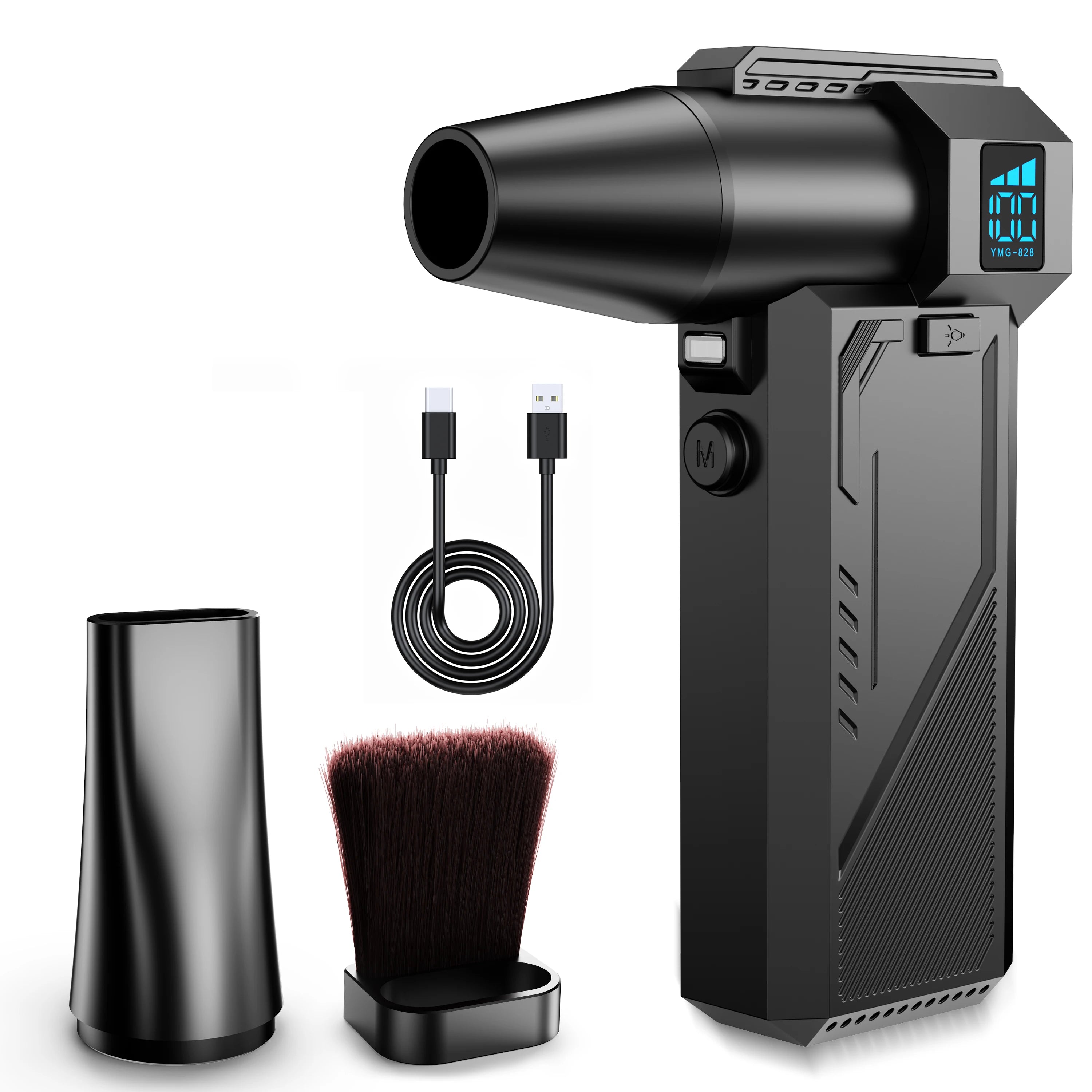 2025 Cleaning Blower Tool Speed Violent Fan Type-c Charging Powerful