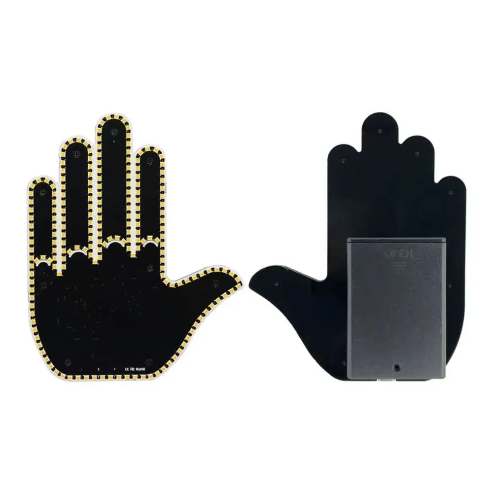 Remote Control Gesture Lights Five Finger Shaped Funny Hand Lamp Zpaxo