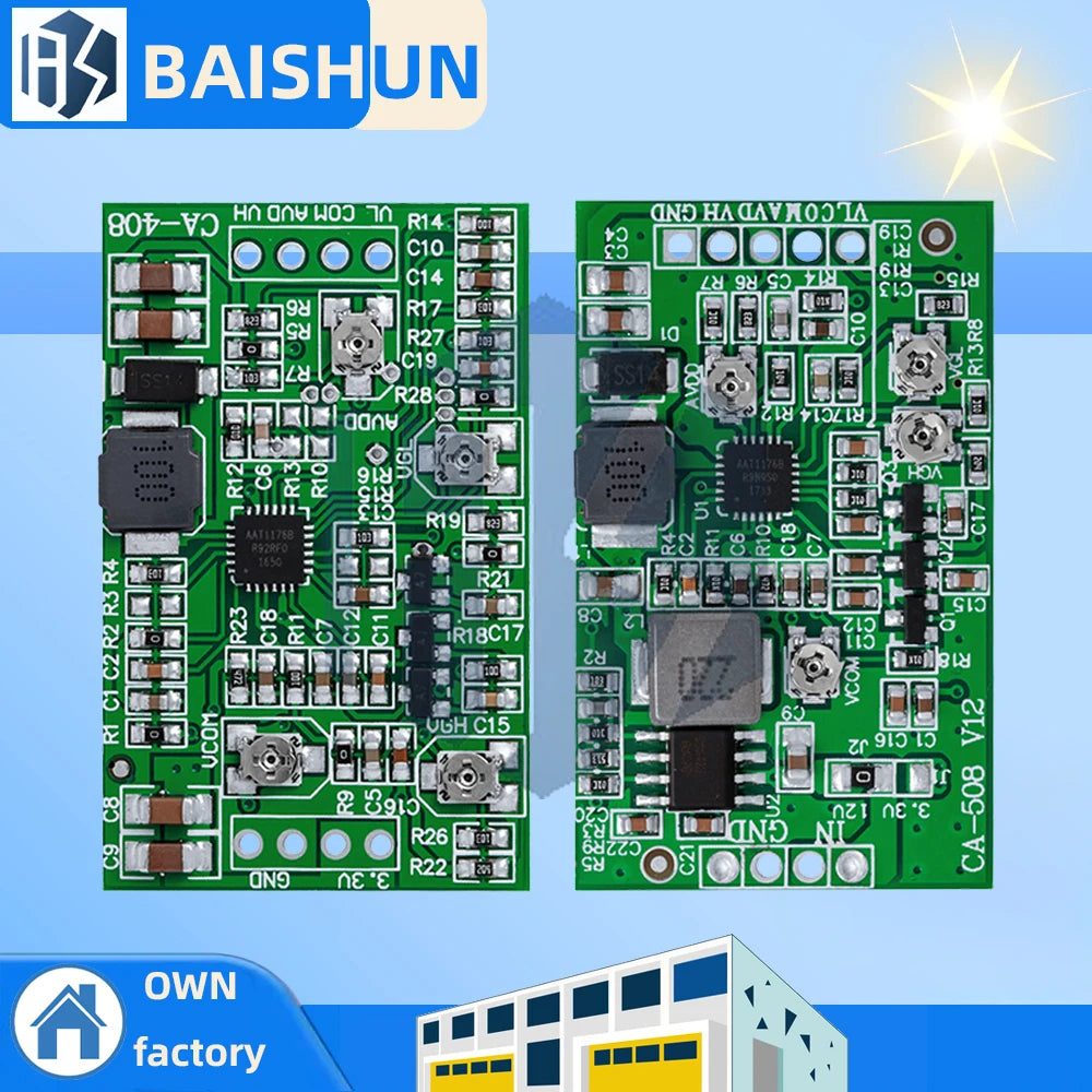 3 3V 12v CA-508 CA-408 4 Channel Adjustable Booster Board Module LCD Zpaxo