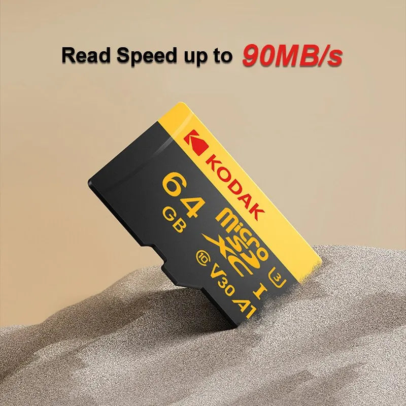 KODAK Memory Card Driving Recorder 32GB 64GB Micro SD Memory Card For Mobile Phone PC Earphone Speaker HD Camera Game Switch Zpaxo