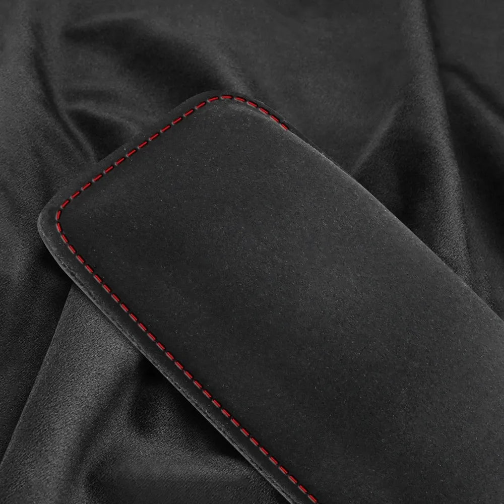 Durable Soft Car Knee Cushion Universal Suede Door Armrest Pad Thigh Zpaxo