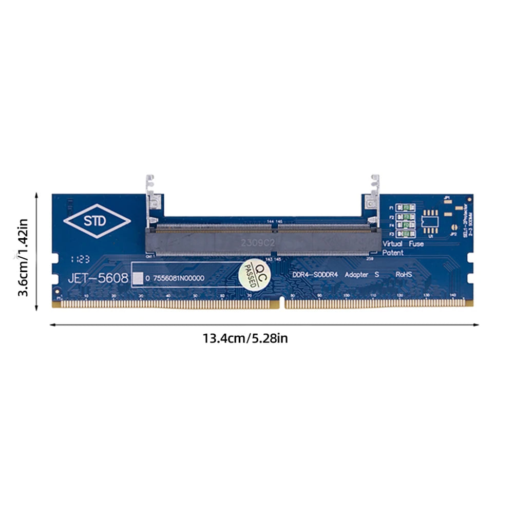 Laptop Desktop RAM Adapter DDR3 DDR4 SO-DIMM DIMM Converter Memory