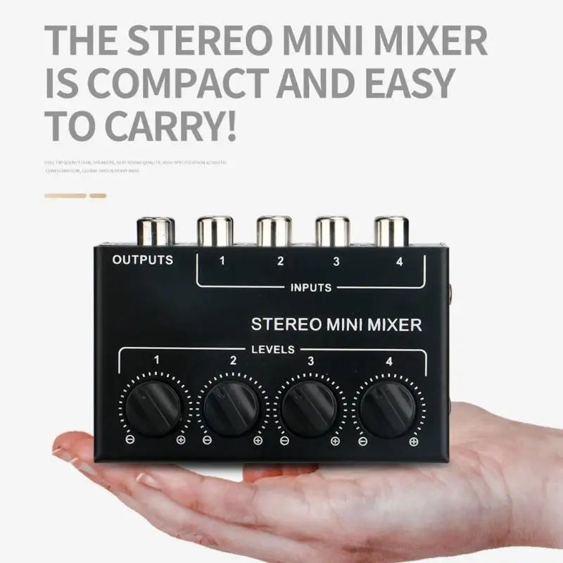 652F CX400 Performances 4 Channel Passive Stereo Mixers Music Lovers Zpaxo