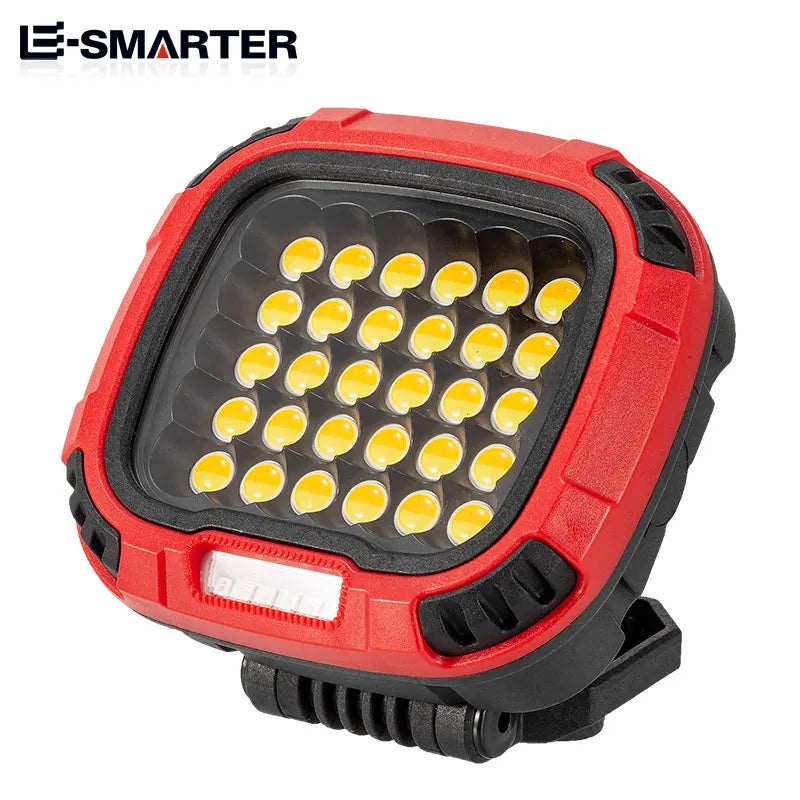 ESMARTER 30W COB Magnetic Floodlight 2000LM Rechargeable Work Light