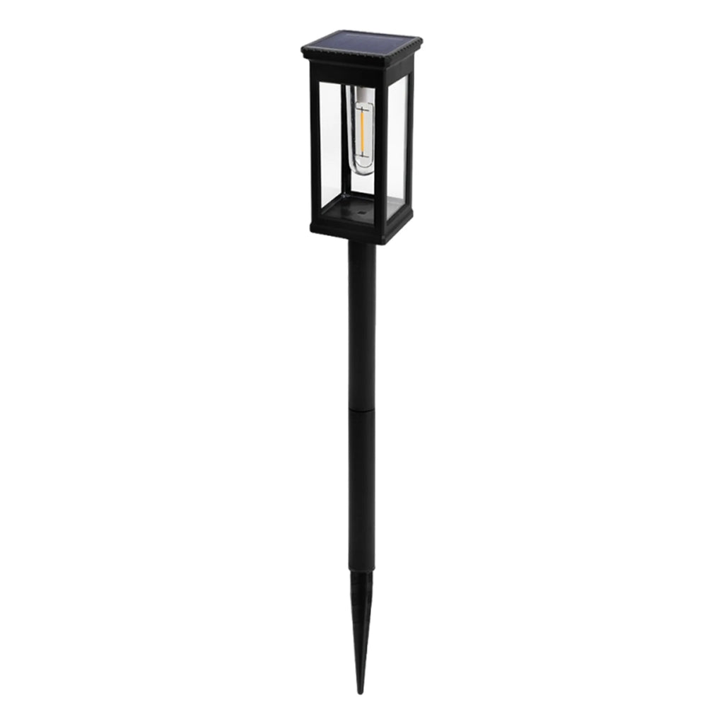 Solar Powered Lanterns Waterproof Metal Outdoor Light Tungsten