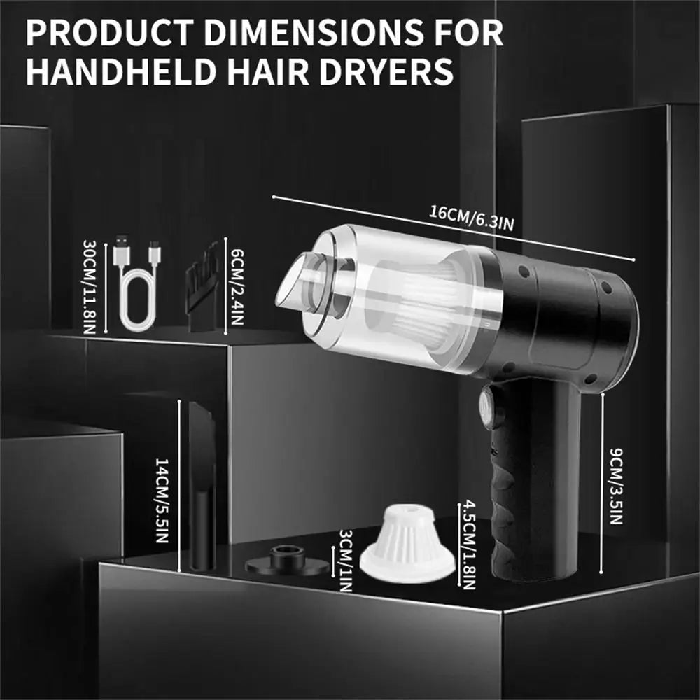 Portable Small Vacuum Cleaner For Multi Purpose Vehicles Small Household Pump Handheld Car Vacuum Cleaner Zpaxo