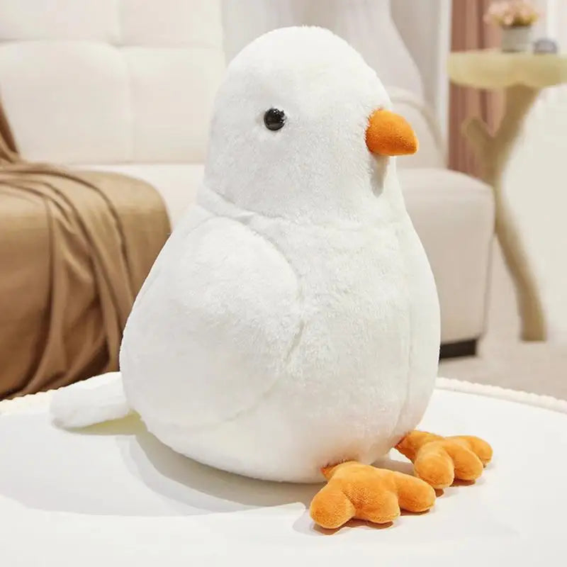Pigeon Stuffed Animal Peace Bird Ornaments Safe PP Cotton Doll For Boys Girls Sleep Companion Family Friends Colleagues Birthday Zpaxo