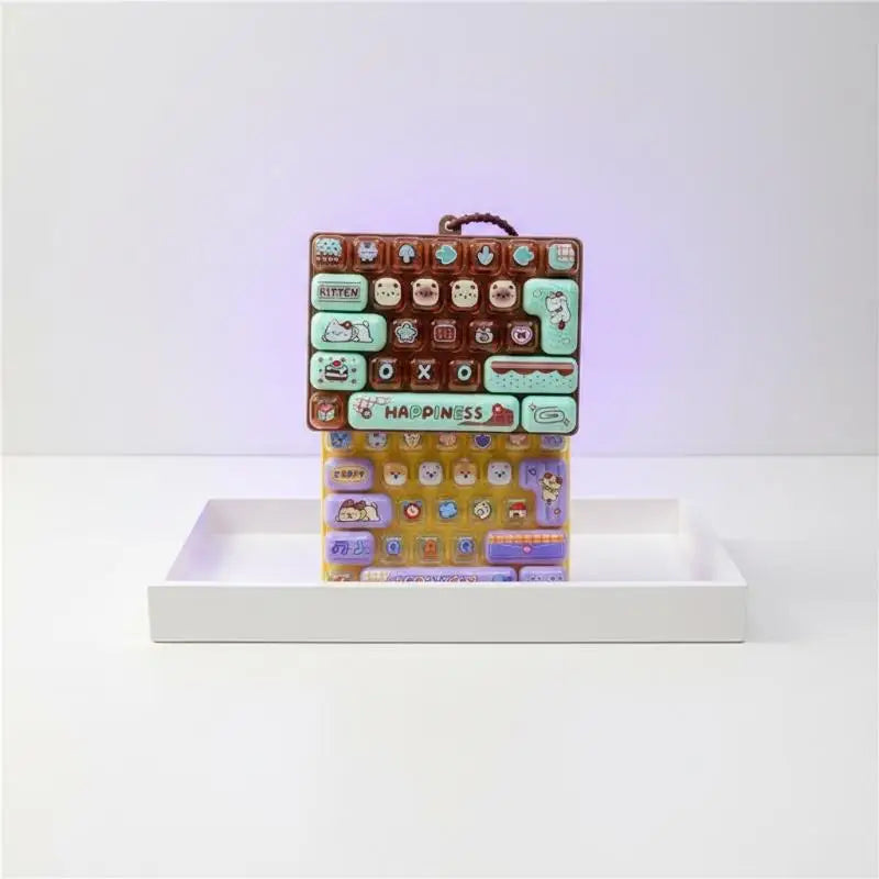 26 Key Cute Fidget Decompression Toy Soft Push Button Creative Bag Zpaxo
