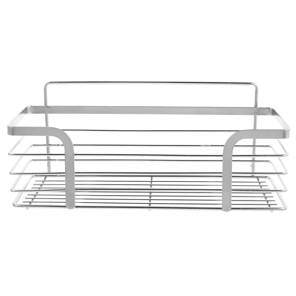Stainless Steel Wall Mounted Storage Rack Punch-free Easy Install