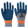1Pair Tire Rubber Gloves Wear-resistant Non-slip Work Gloves Labor Protection Gloves Home Improvement Garden Construction Zpaxo Blue