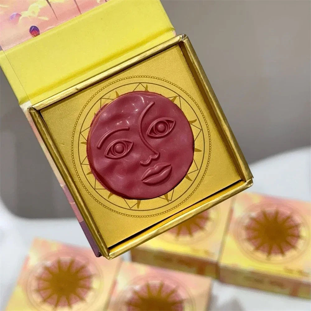Expression Blush Cream Brown Cheek Face Rouge Relief Sunshine Blusher Zpaxo