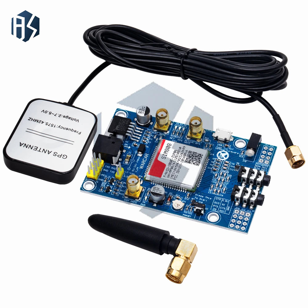 SIM808 GSM GPRS GPS Development Board Quad-band Global Coverage IPX Zpaxo